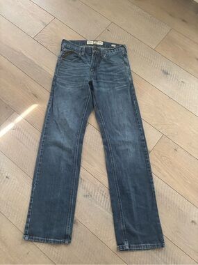 Ariat Men's Cargo-Style Jeans in Dark Blue